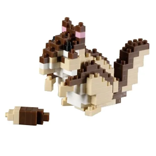 3D Nano Puzzle - Streifenhörnchen