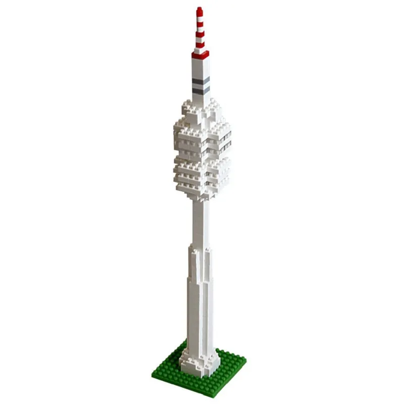 Nano 3D Puzzle - Olympiaturm (Level 3)