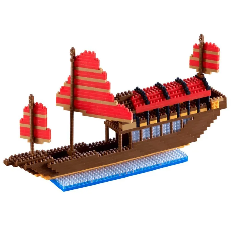 Nano 3D Puzzle - Großes Drachenboot Advance (Level 5)