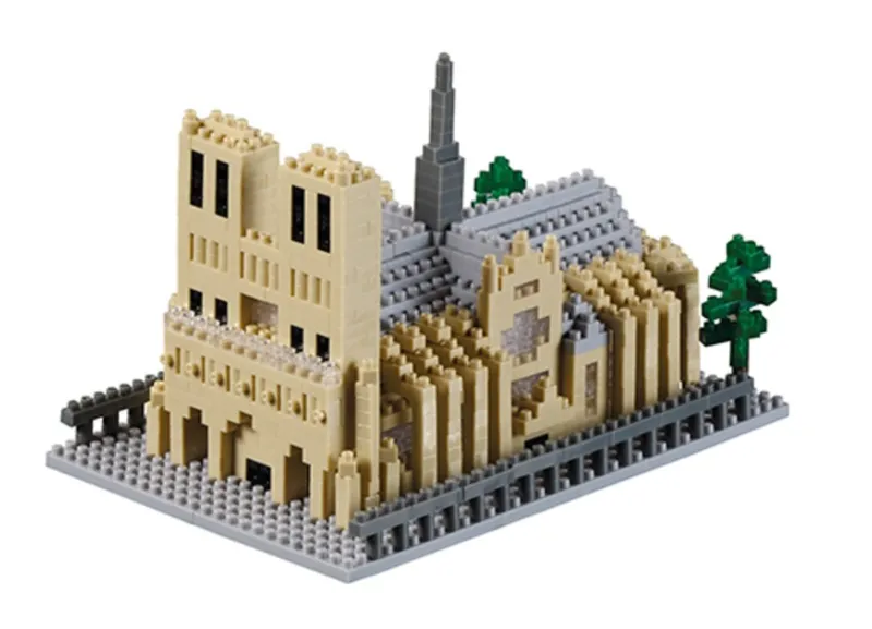 Nano 3D Puzzle - Kathedrale Notre-Dame (Level 5)