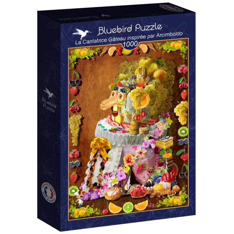 La Cantatrice Gâteau inspirée par Arcimboldo