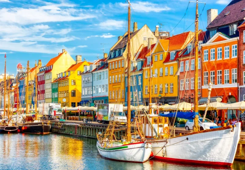 Nyhavn-Hafen - Kopenhagen