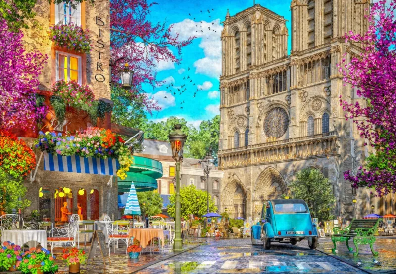 Notre Dame am Nachmittag