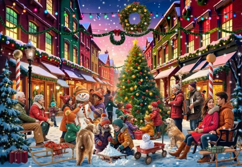 Weihnachtsstraße