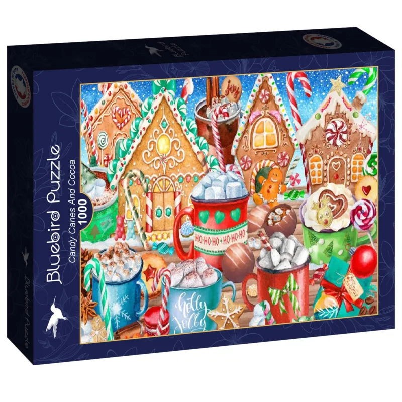 Zuckerstangen und Kakao