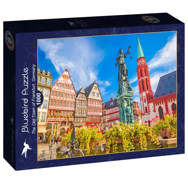 Die Altstadt von Frankfurt, Deutschland