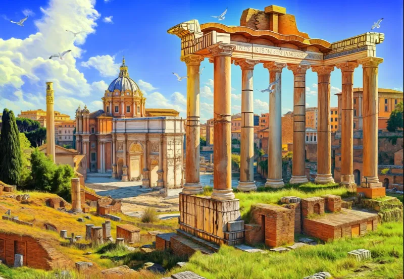 Das Forum Romanum