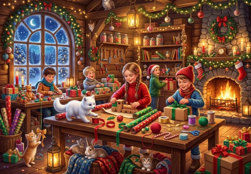 Die Weihnachtsvorbereitungen