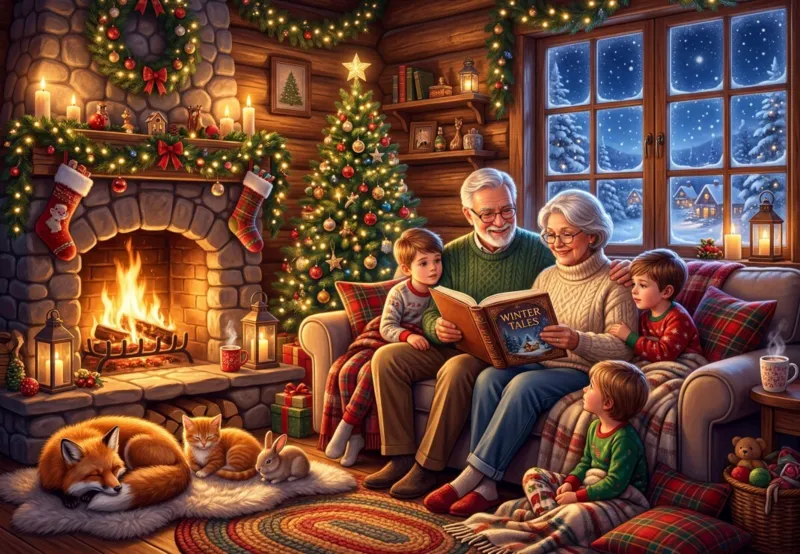 Weihnachtsgeschichten am Kamin