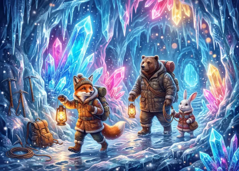 Die Eiskristallhöhle