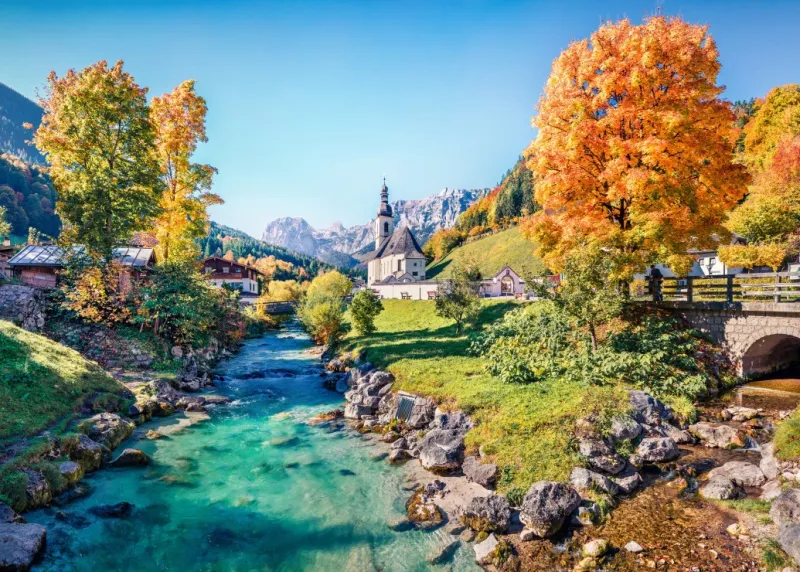 Ramsau im Herbst