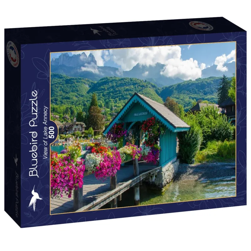 Blick auf den See von Annecy