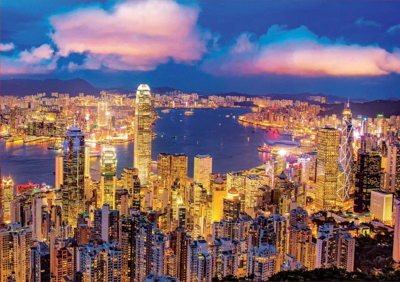 Neon Fluorescent - Hong Kong