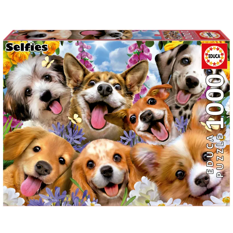 Puppies Selfie. Howard Robinson