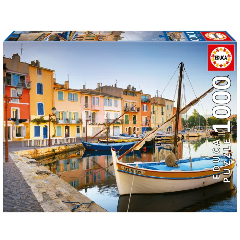Harbour In Martigues. Provence