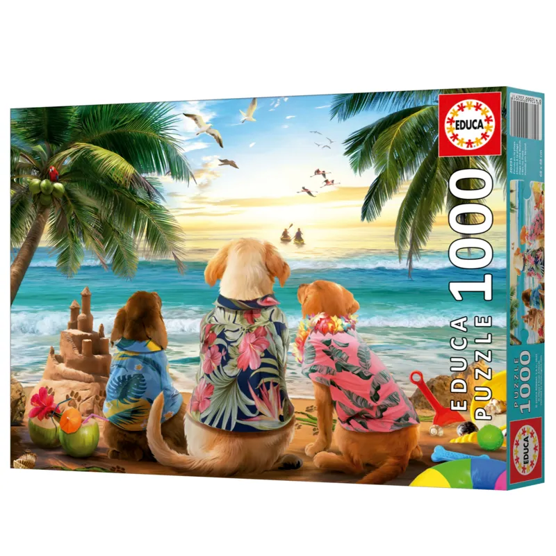Dogs on the beach