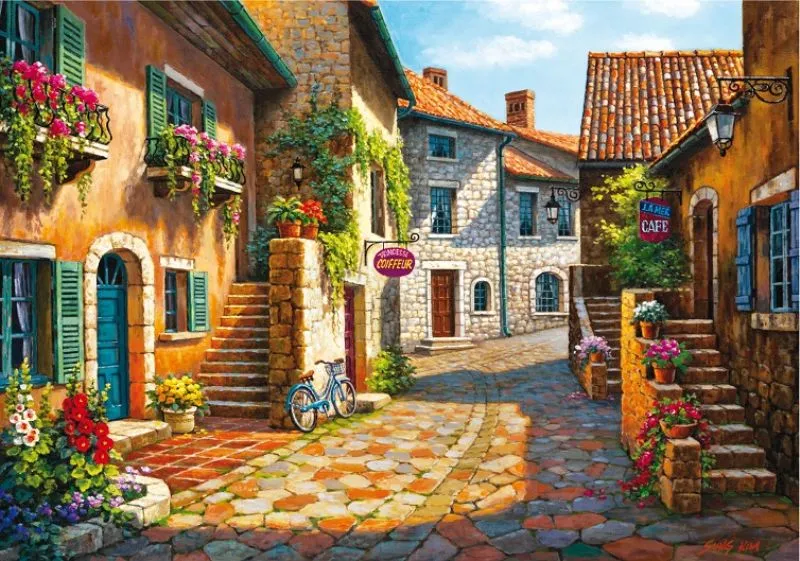 Rue de Village, Frankreich