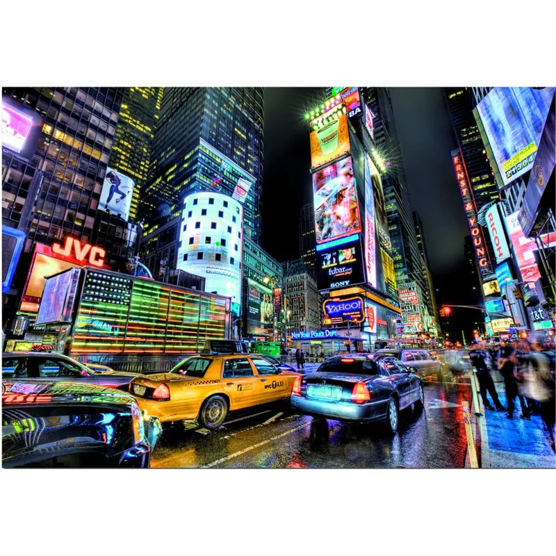 Puzzle 1000 Teile: Times Square, New York
