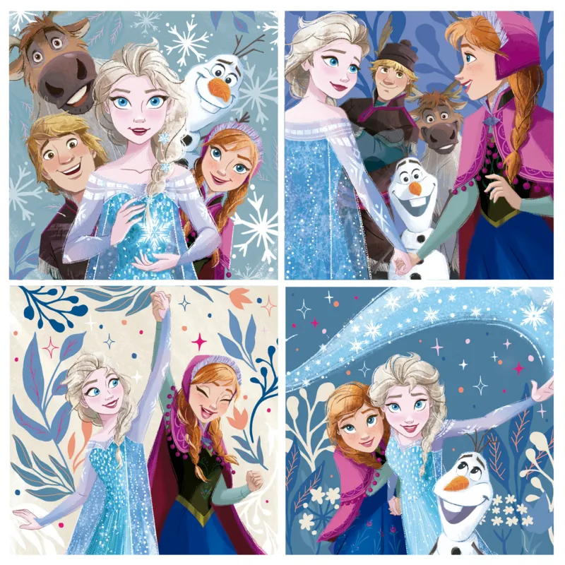 4 Puzzles - Frozen