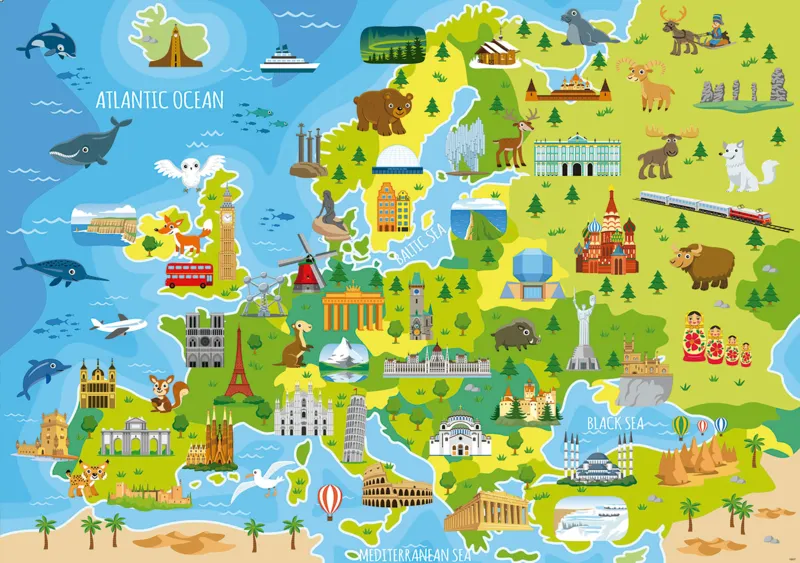 Map of Europe