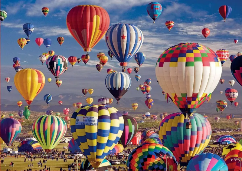 Heißluftballons
