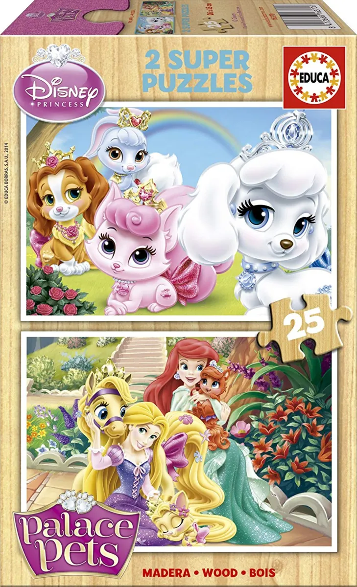 2 Holzpuzzles - Palace Pets