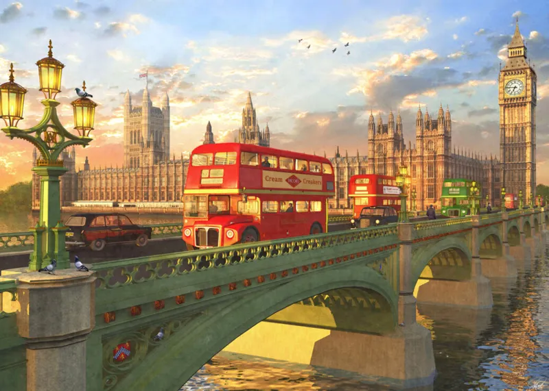 Dominic Davison: Westminster Bridge, London
