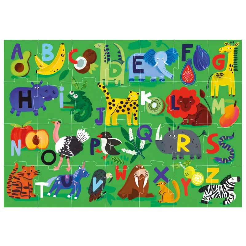 XXL Teile - Puzzle Alphabet - Natura