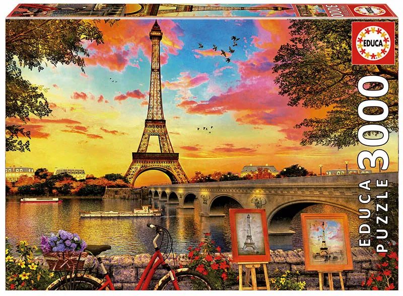 Sonnenuntergang in Paris