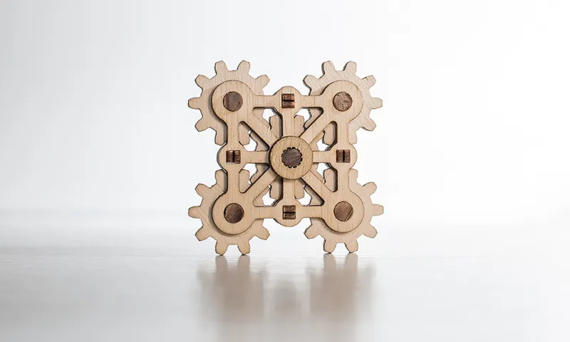 3D Holzpuzzle -  Twister Mini