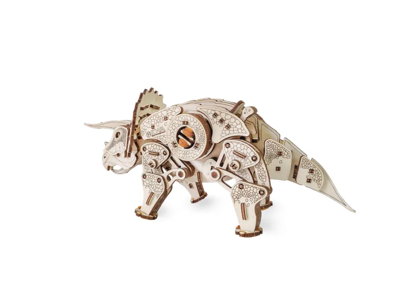 3D Holzpuzzle - Triceratops