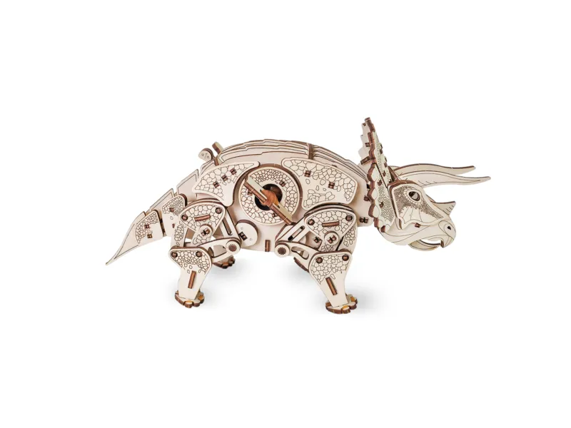 3D Holzpuzzle - Triceratops