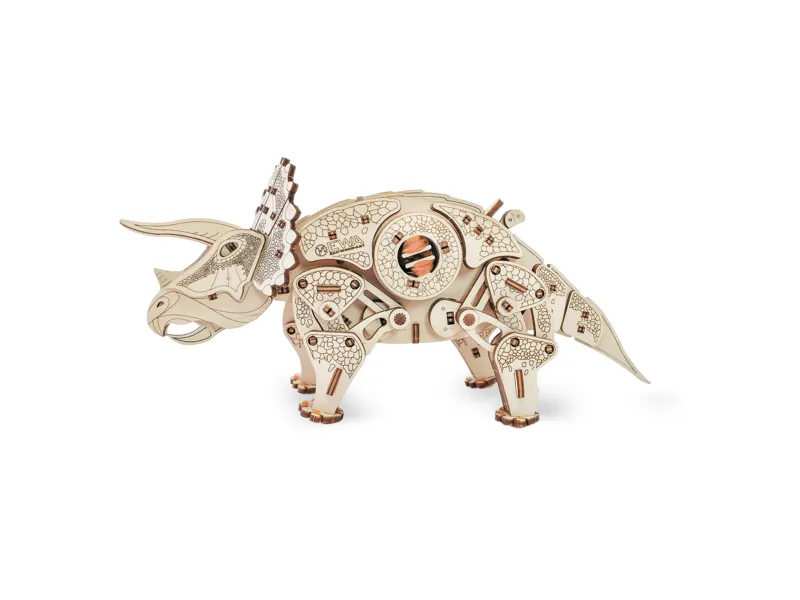3D Holzpuzzle - Triceratops
