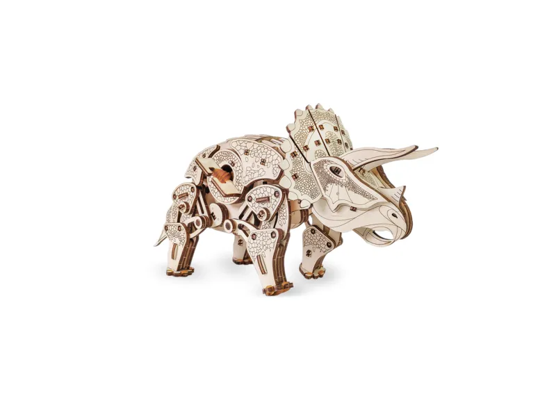 3D Holzpuzzle - Triceratops