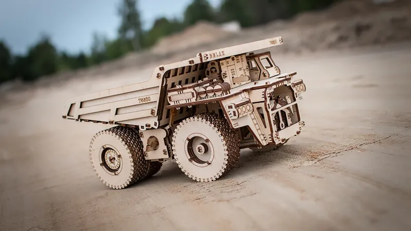 3D Holzpuzzle - Belaz 75600