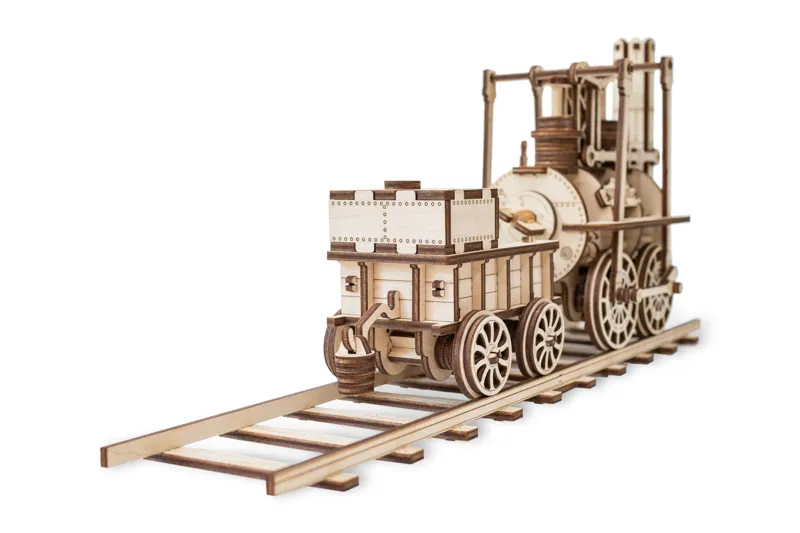3D Holzpuzzle - Locomotion