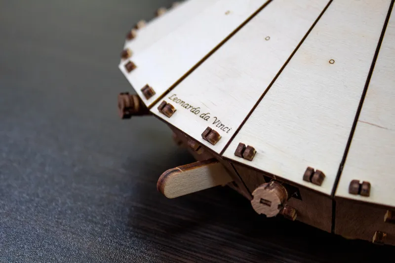 3D Holzpuzzle -  Da Vinci Tank