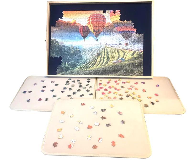 Luxe Puzzle Table - 100 bis 1500 Teile + 3 Sorting Boards
