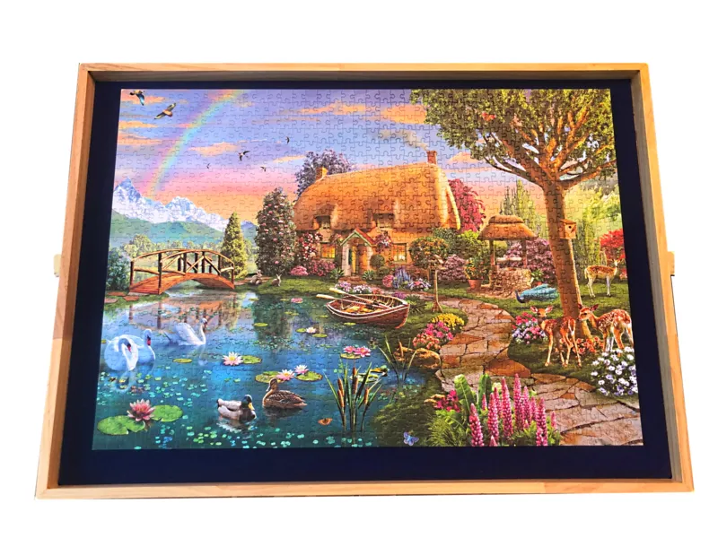 Luxe Puzzle Table - 100 bis 1500 Teile + 3 Sorting Boards