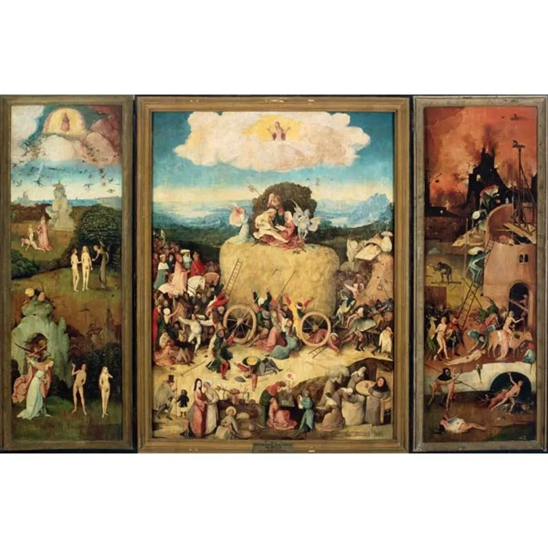 Hieronymus Bosch - Der Heuwagen
