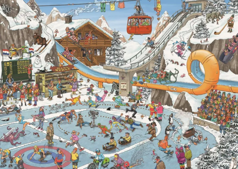 Jan Van Haasteren - Winterspiele