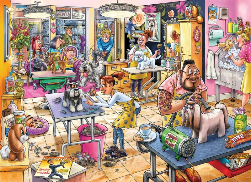 Wasgij Mystery 23 - Hundesalon Pfötchen