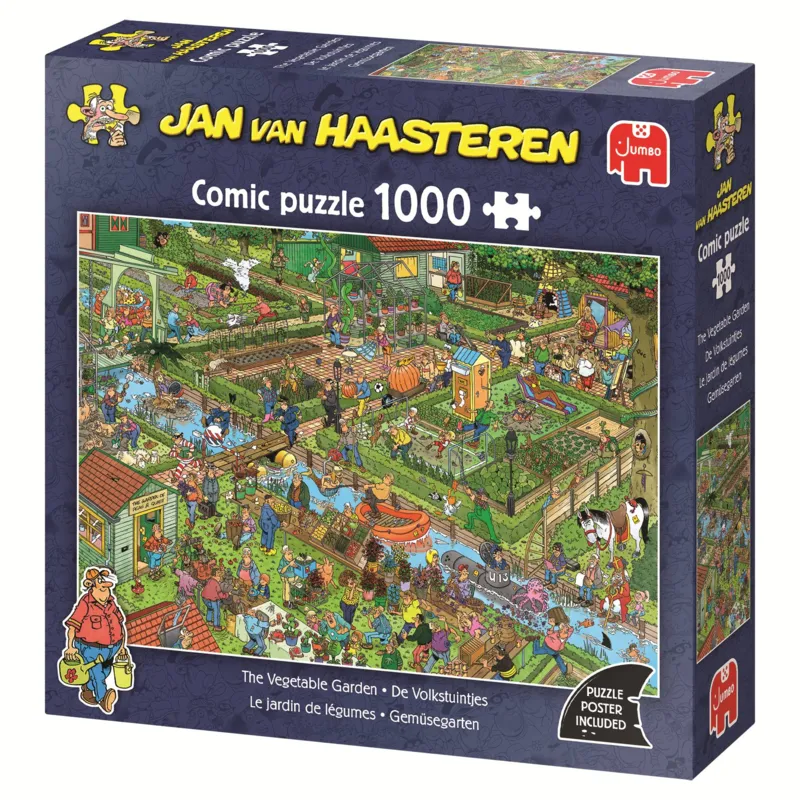 Jan van Haasteren - Gemüsegarten