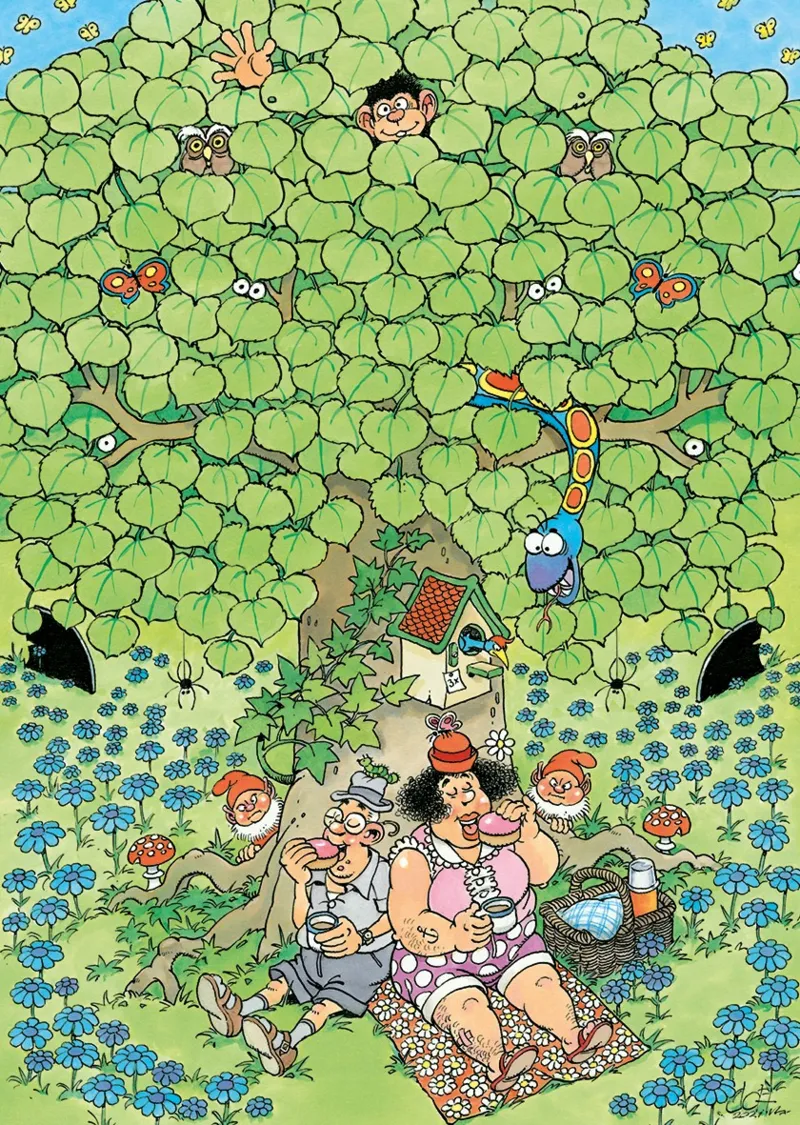 Jan Van Haasteren - Snack Under the Enchanted Tree