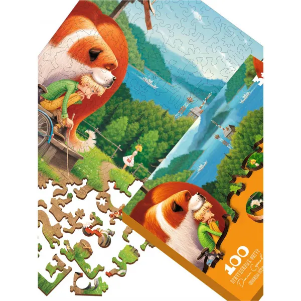 Holzpuzzle - Sommermärchen
