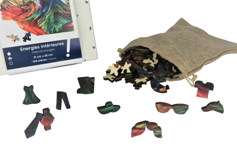 Wooden Puzzle - Internal Energies