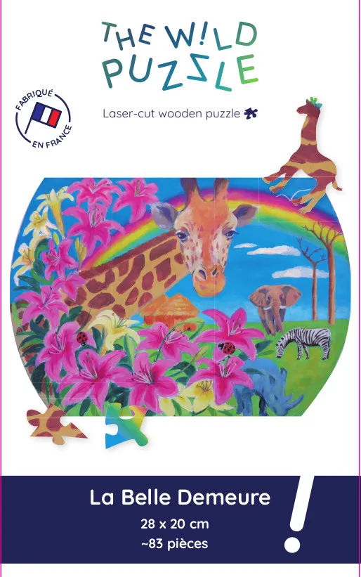 Wooden Puzzle - A Beautiful Shelter