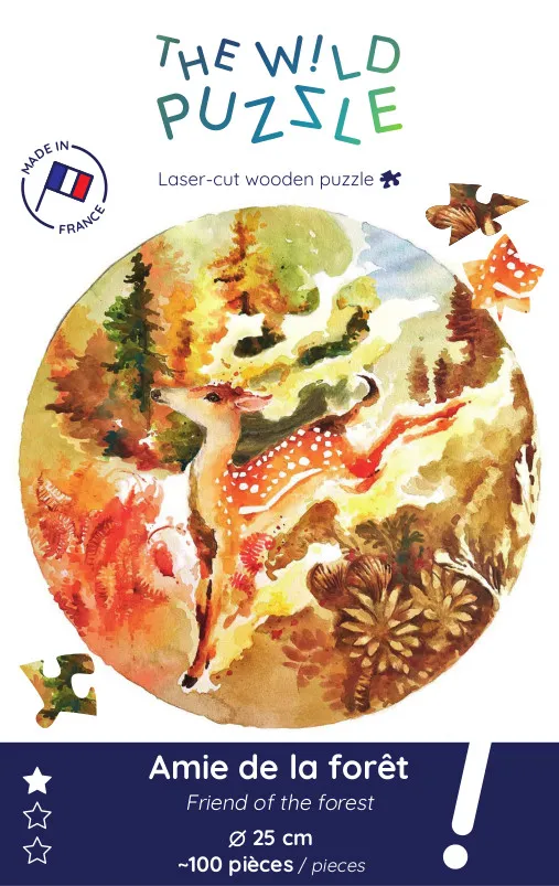 Wooden Puzzle - Friend of the Forest