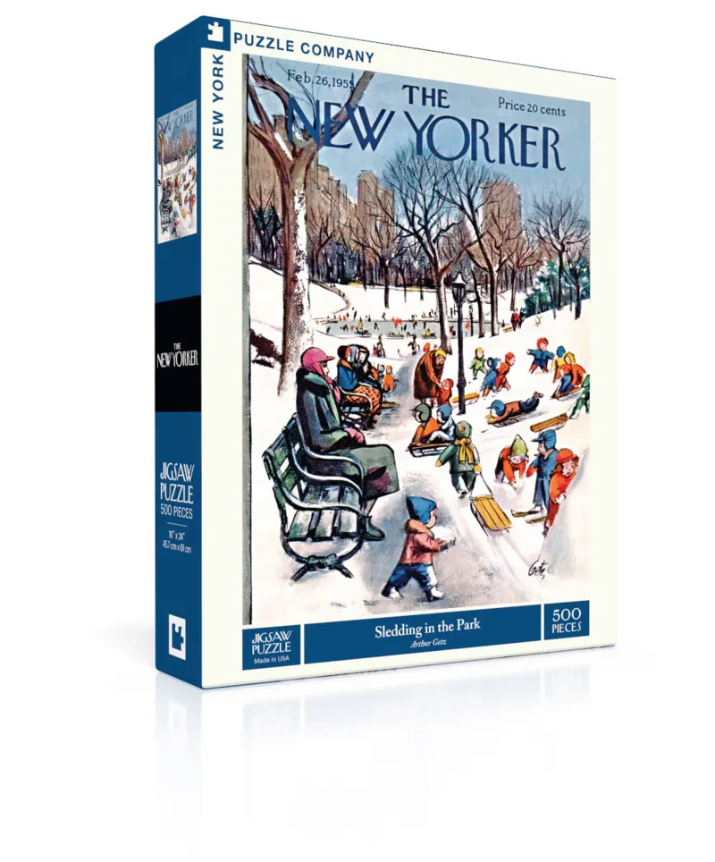 XXL Teile - The New Yorker - Sledding in the Park