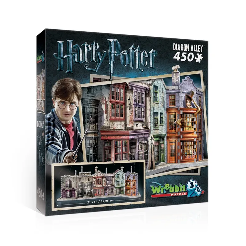4 3D Puzzles - Set Harry Potter (TM)